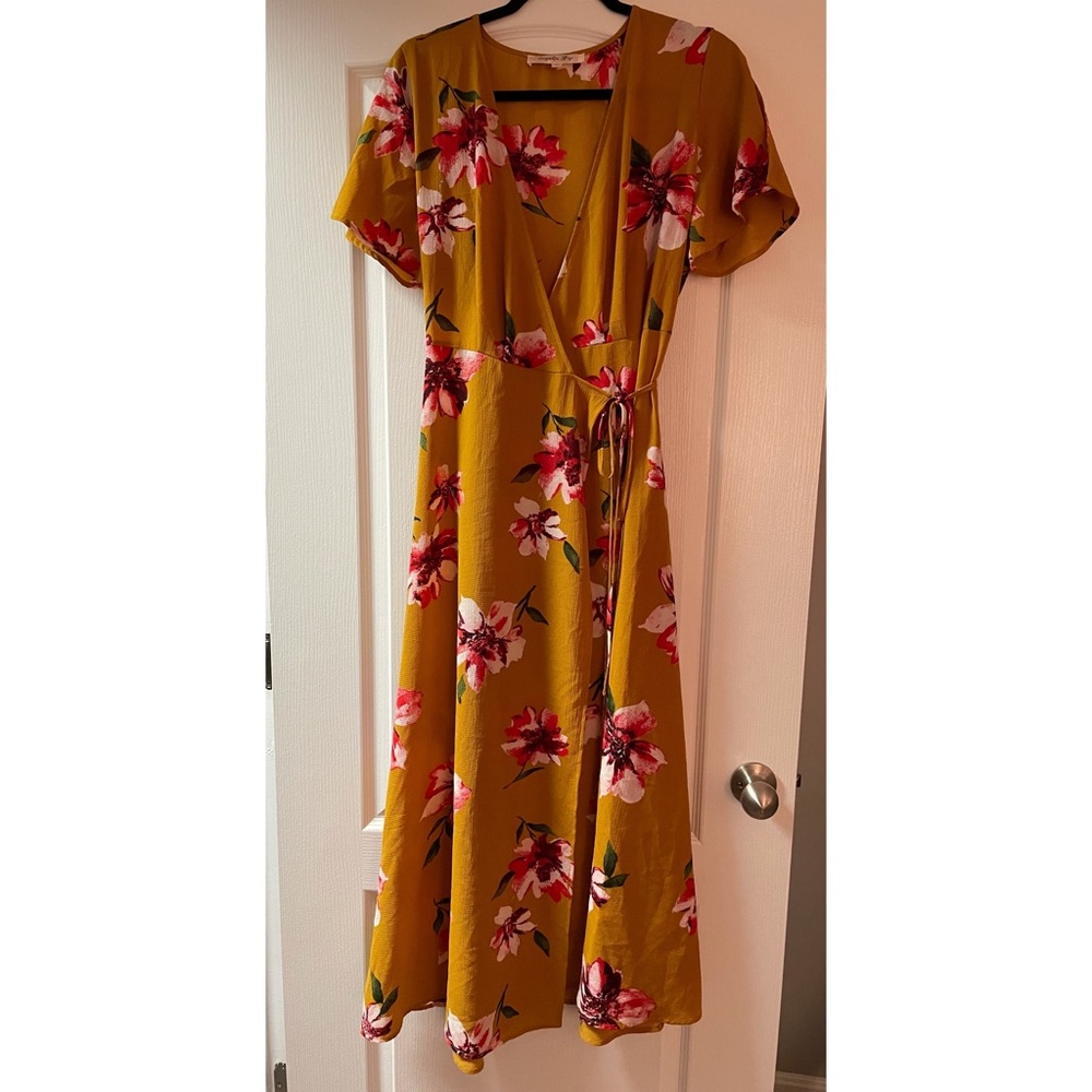Floral maxi dress